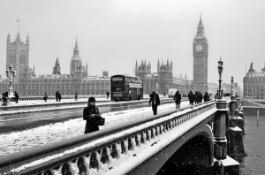 Londres l'hiver