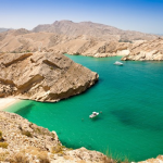 Oman mer bleu azur